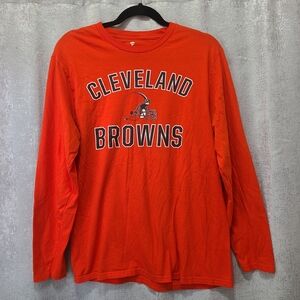 Fanatics‎ Cleveland Browns Orange Long Sleeve Tee